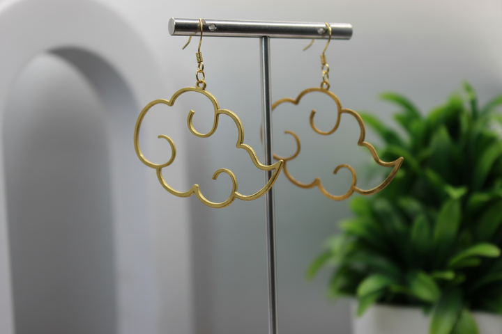 Anime Cloud Earrings