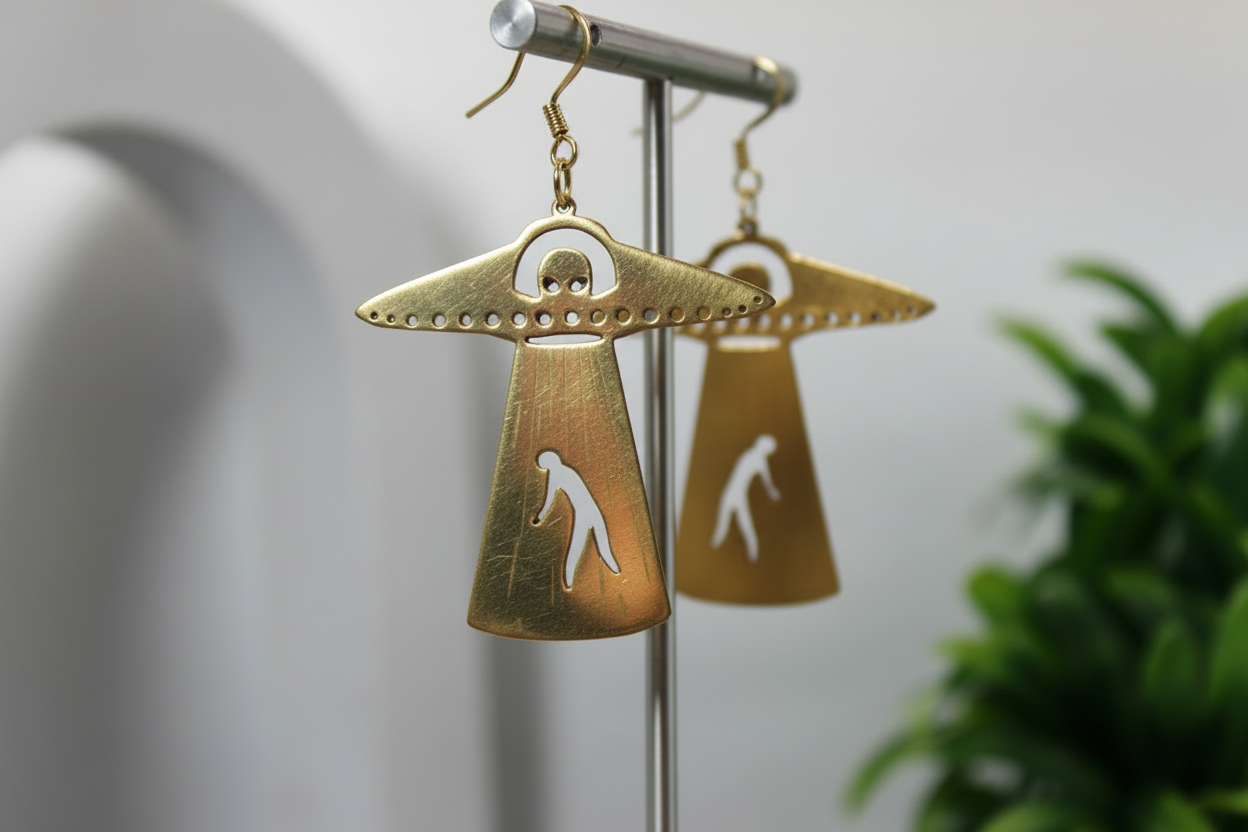 Alien Abduction Earrings