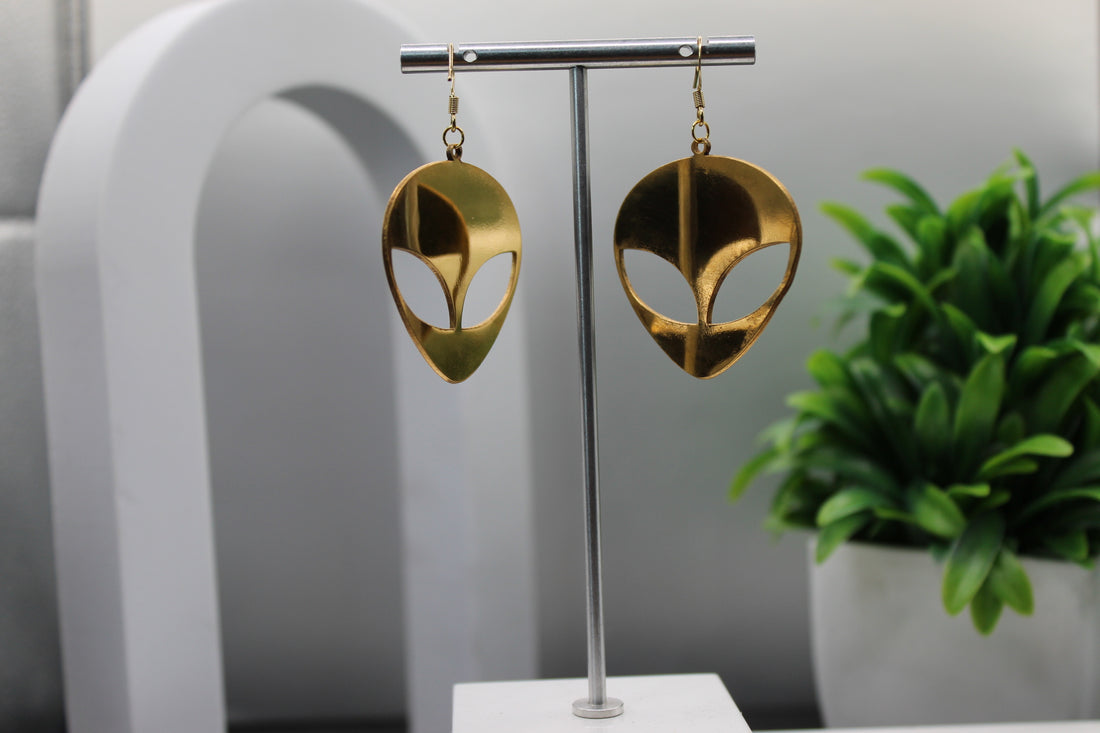 Alien Earrings
