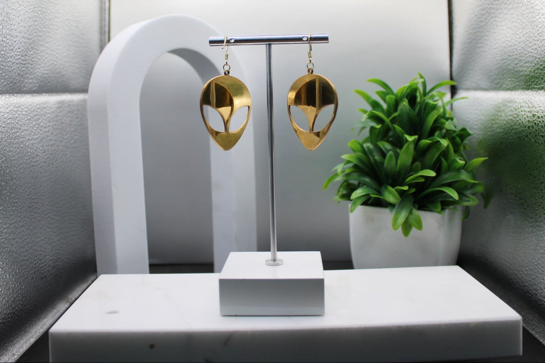 Alien Earrings