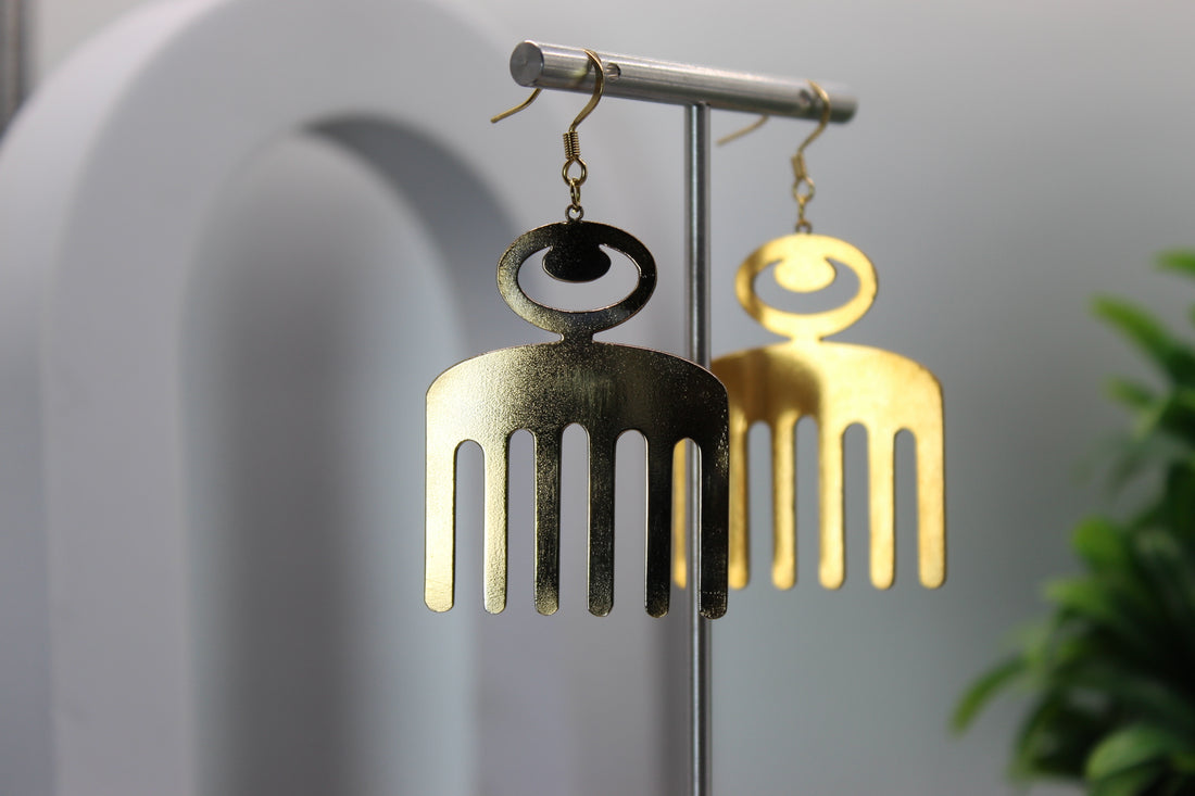 Duafe Comb Earrings