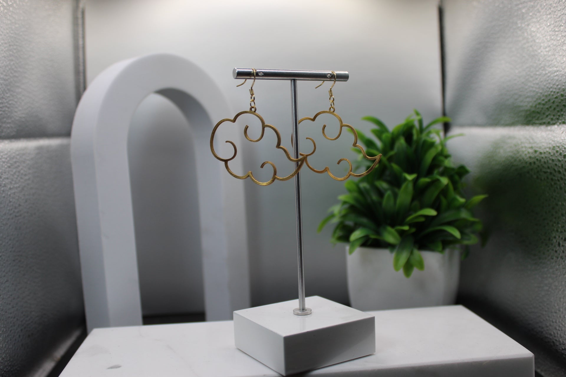 Anime Cloud Earrings