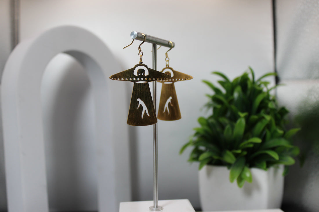 Alien Abduction Earrings